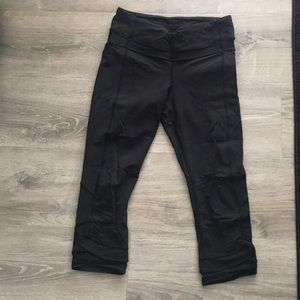 Lululemon crop mesh legging